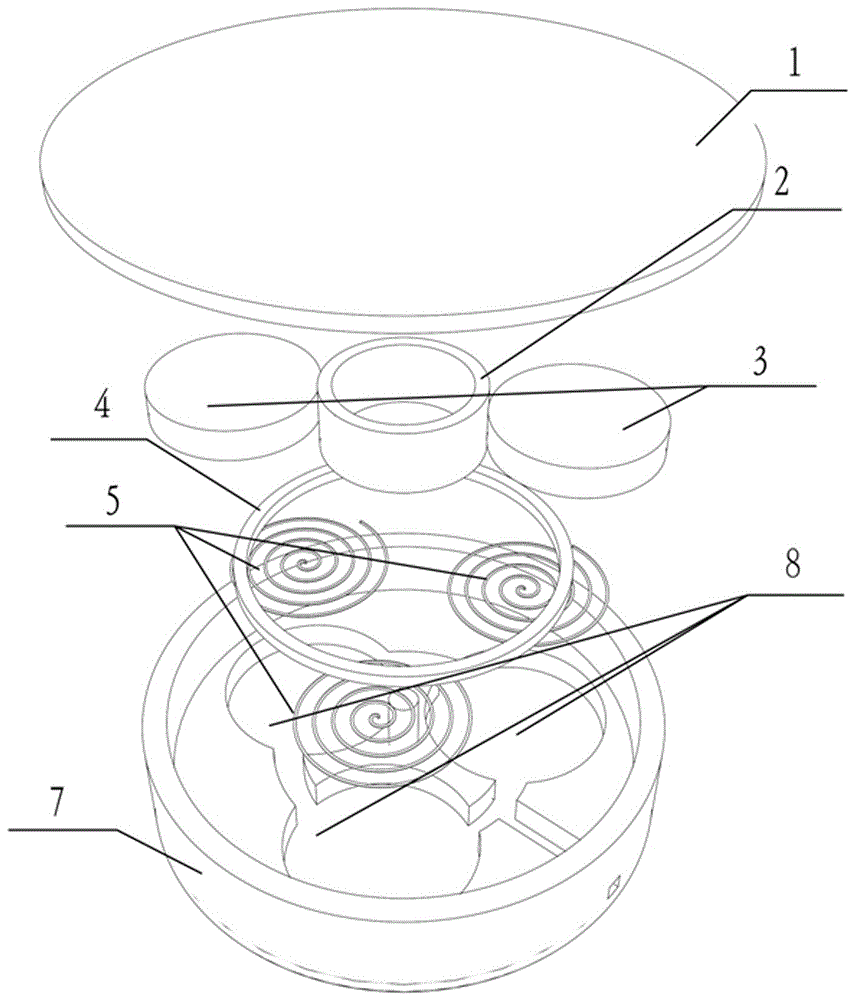 Magnet array planar rotation type energy harvester