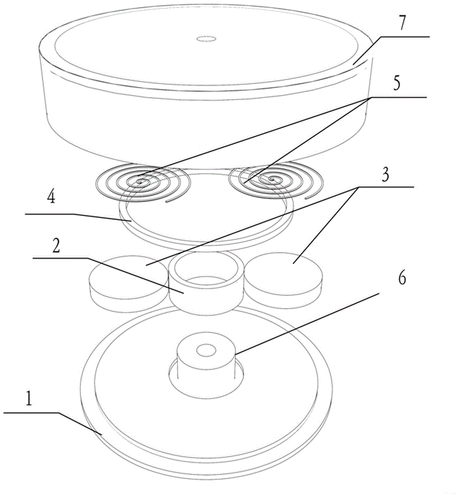 Magnet array planar rotation type energy harvester