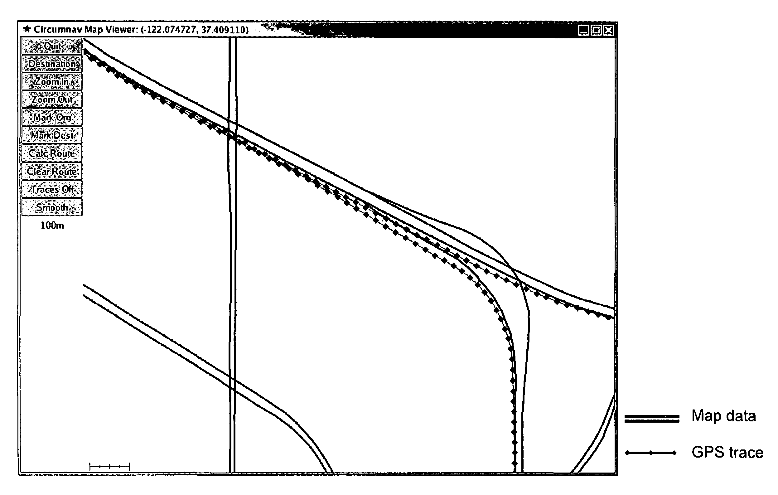 System and method for identifying road features