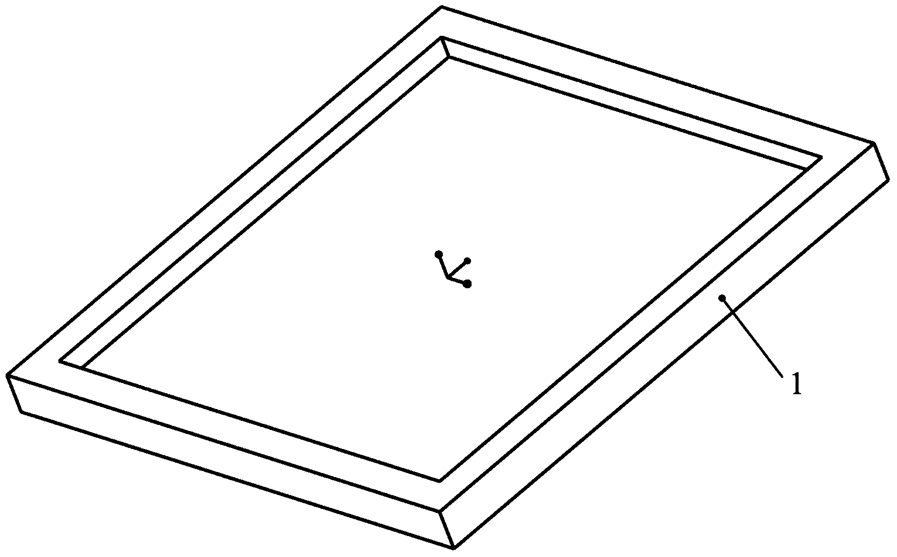 MEMS three-axis gyroscope based on thermal expansion flow and machining method thereof