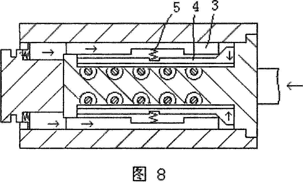 Idle-run tapered end