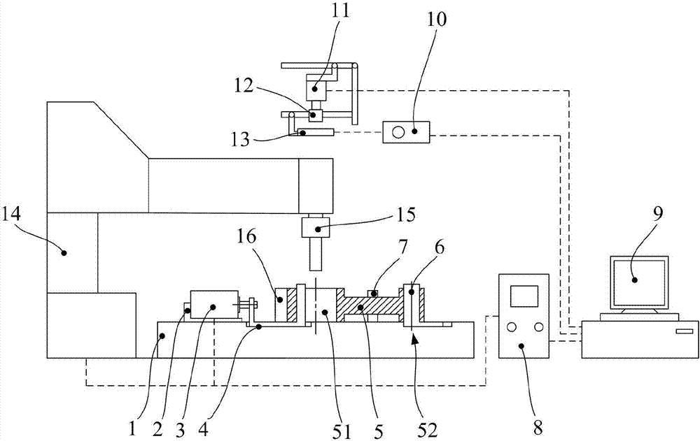 Connecting rod visual auxiliary locating laser groove cutting device and control method