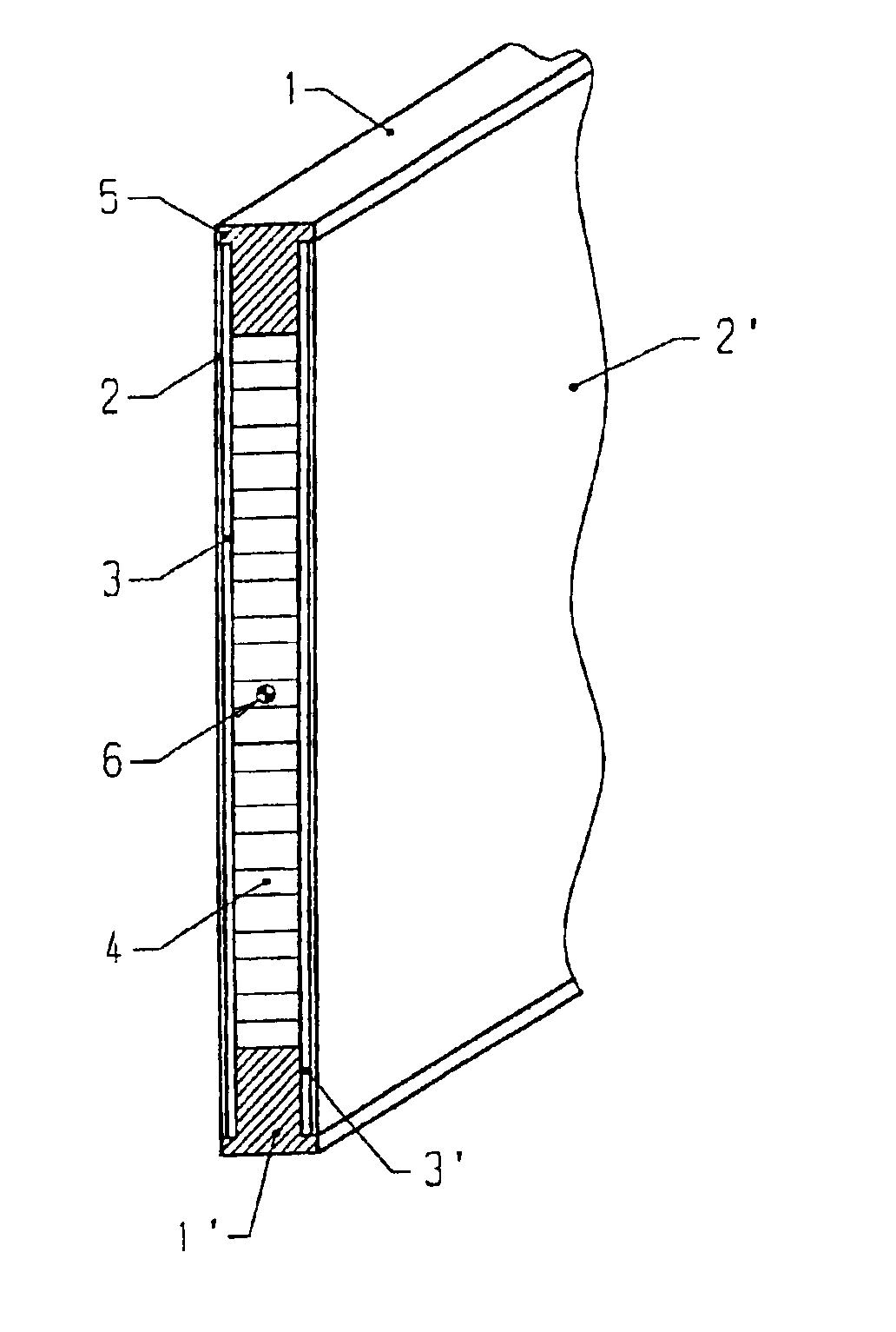 Support element for a heddle frame