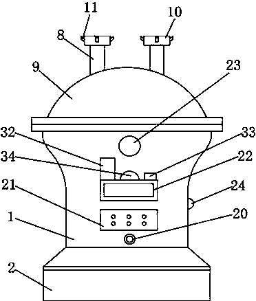 Indoor intelligent humidification system