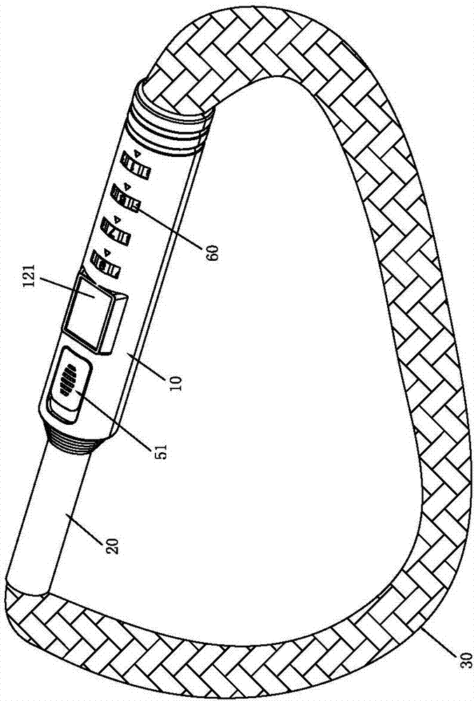 Mechanical password changing vehicle lock as well as unlocking control system and method thereof