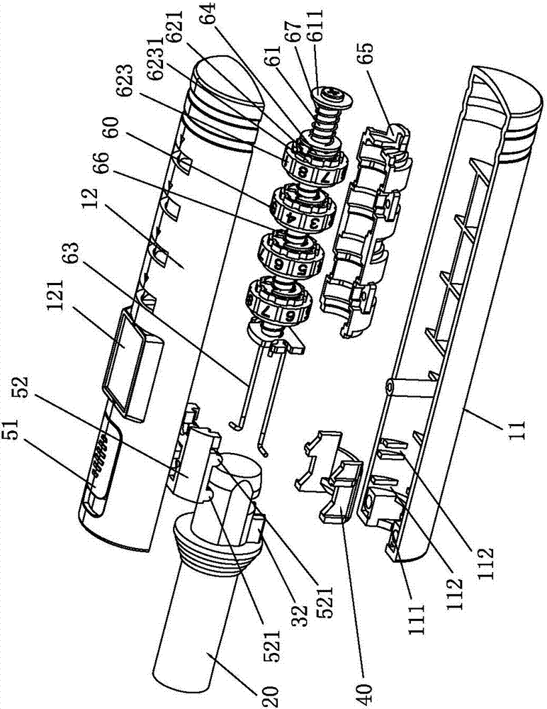 Mechanical password changing vehicle lock as well as unlocking control system and method thereof