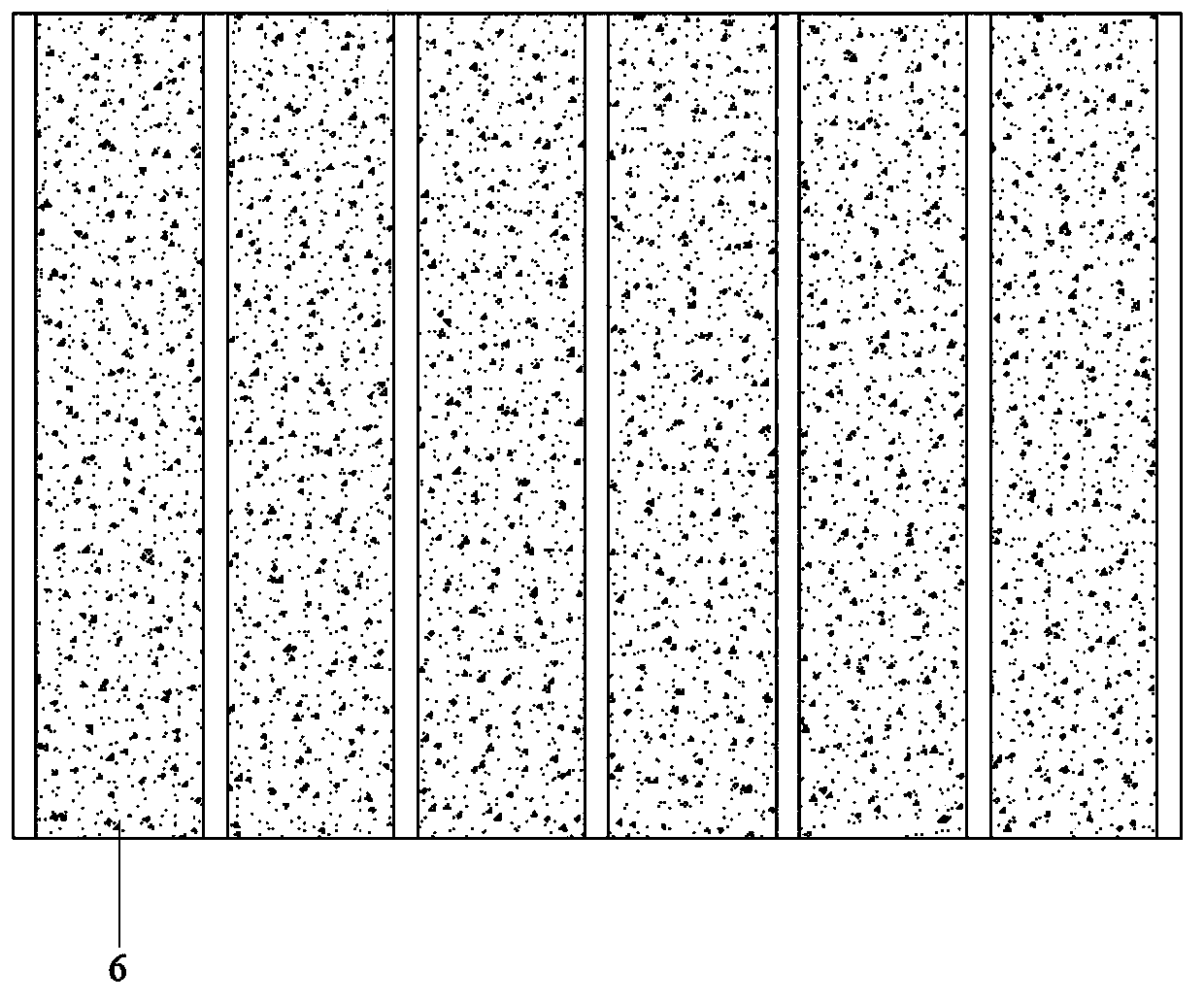 Improved saline-alkali soil plant cultivating system