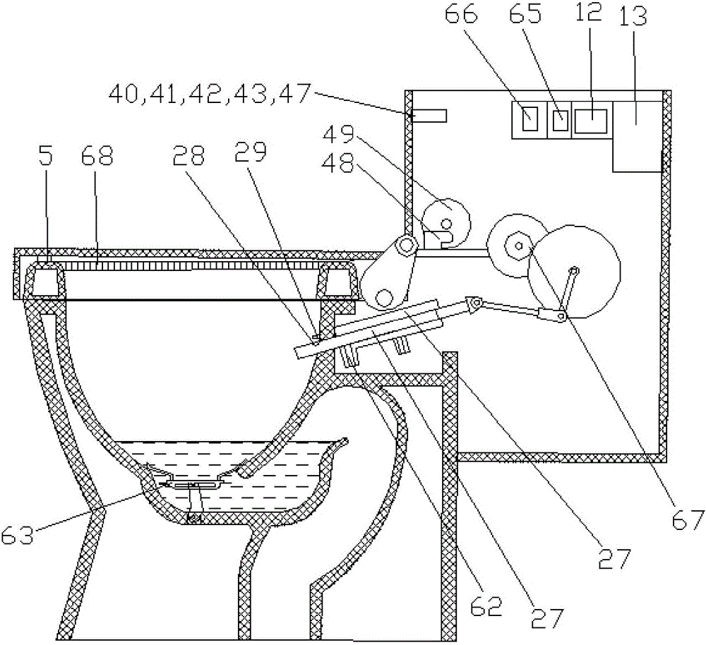 A 3D smart toilet