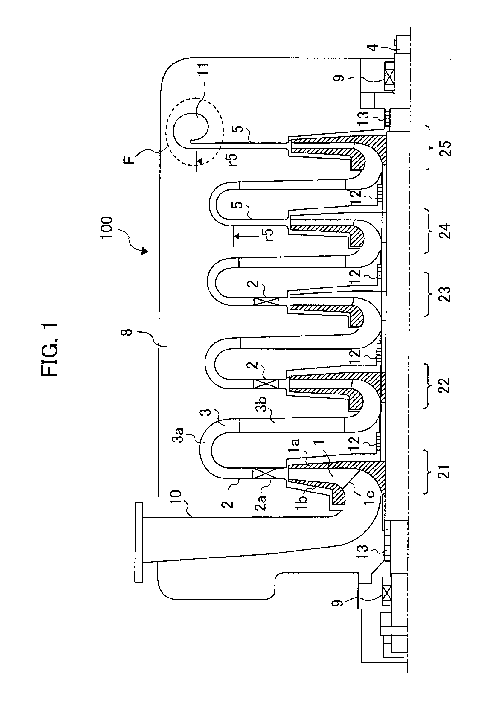 Multistage centrifugal compressor