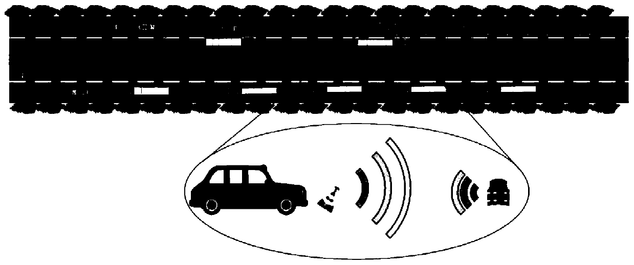 Highway maintenance and accident handling safety early warning system