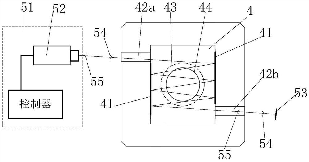 Micro pressure optical measurement method and calibration device