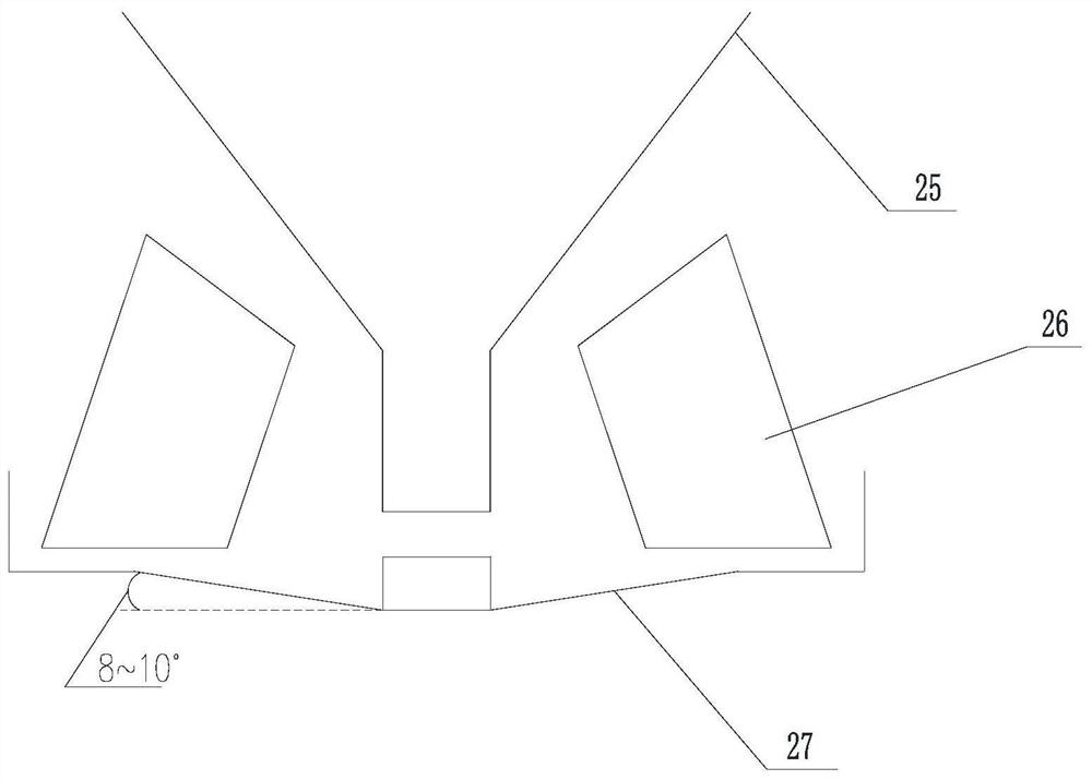 Novel dry-process white cement raw material preparation device and process