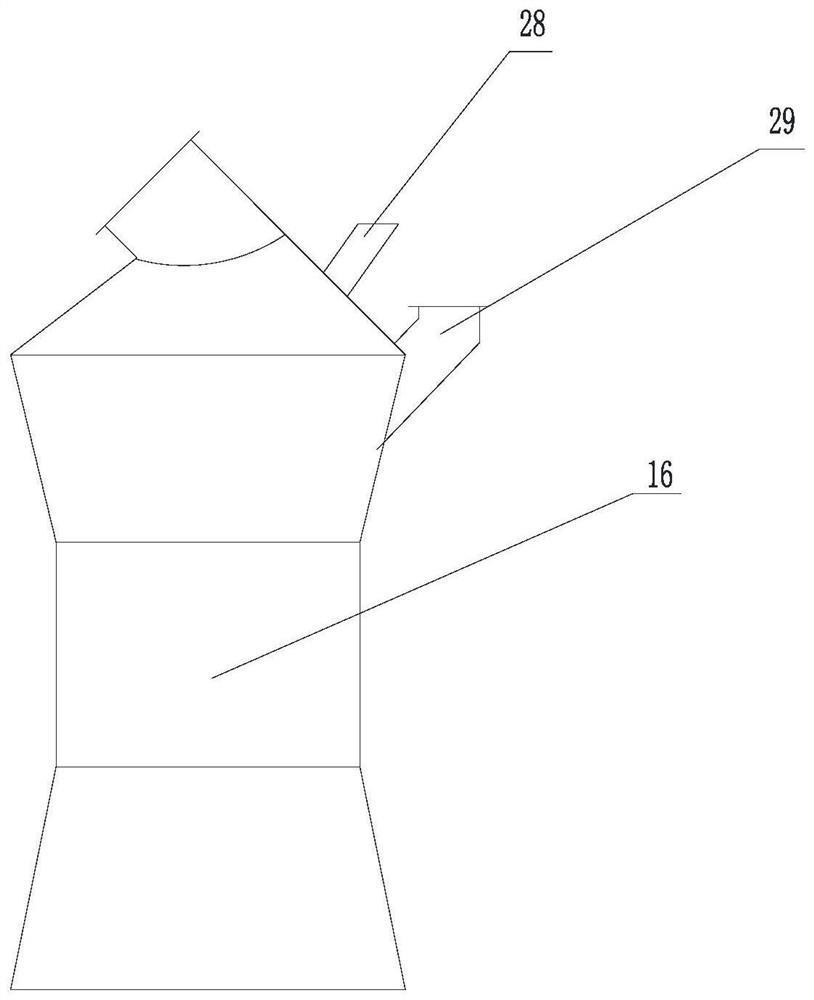 Novel dry-process white cement raw material preparation device and process