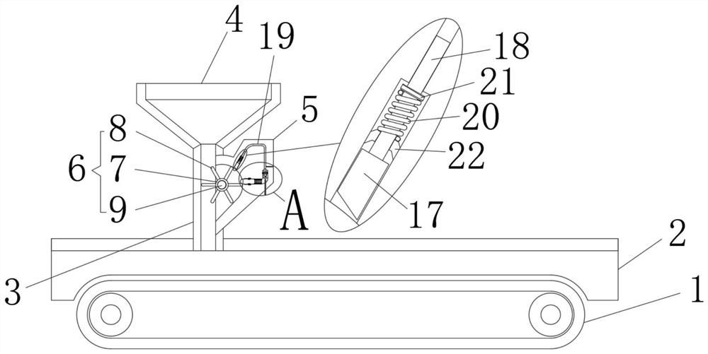 Transport device for cement production