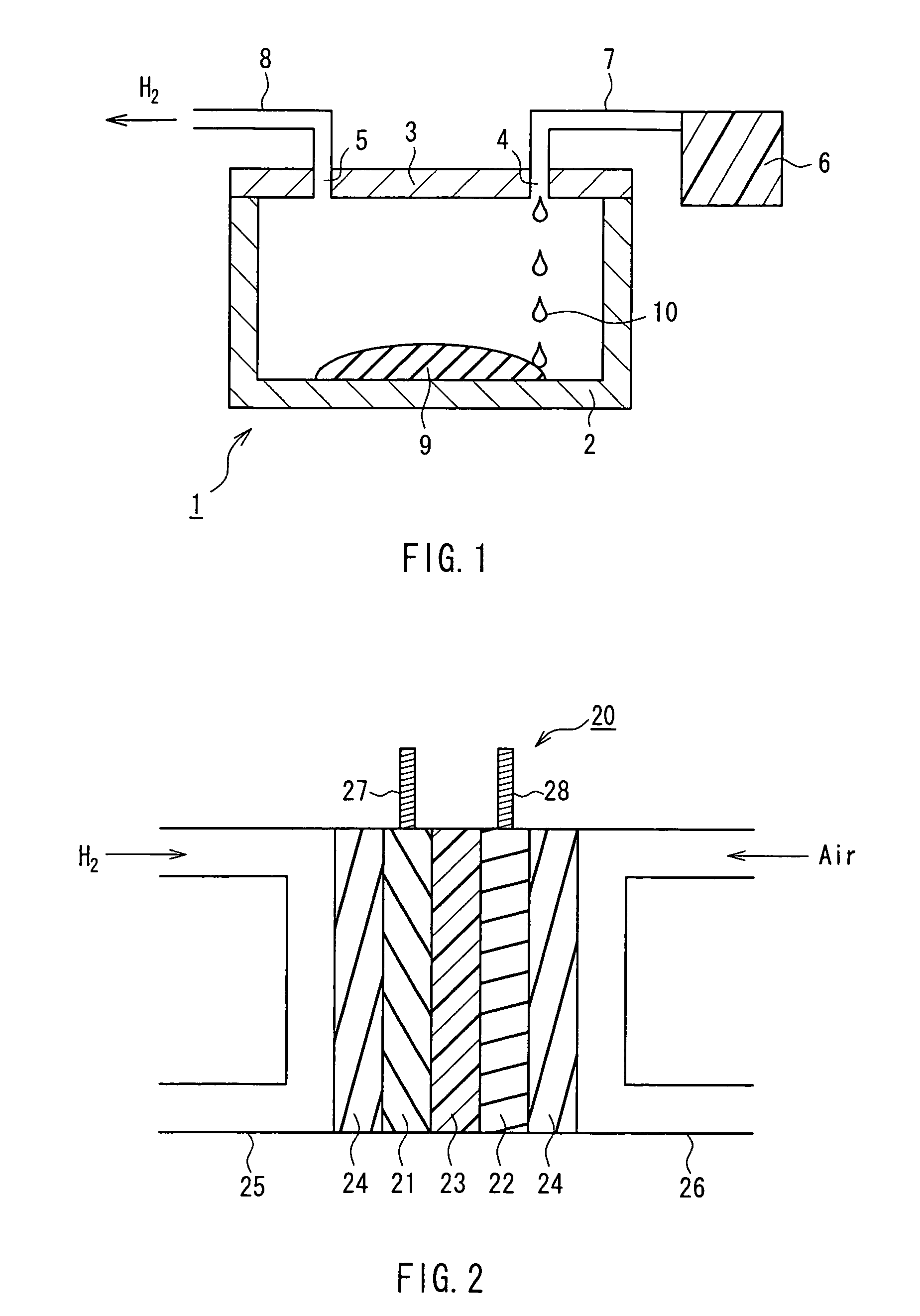 Hydrogen generating material, hydrogen generator and fuel cell