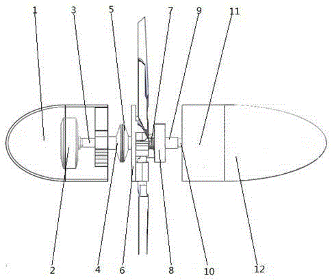 Variable capacity small wind power generation device and method thereof