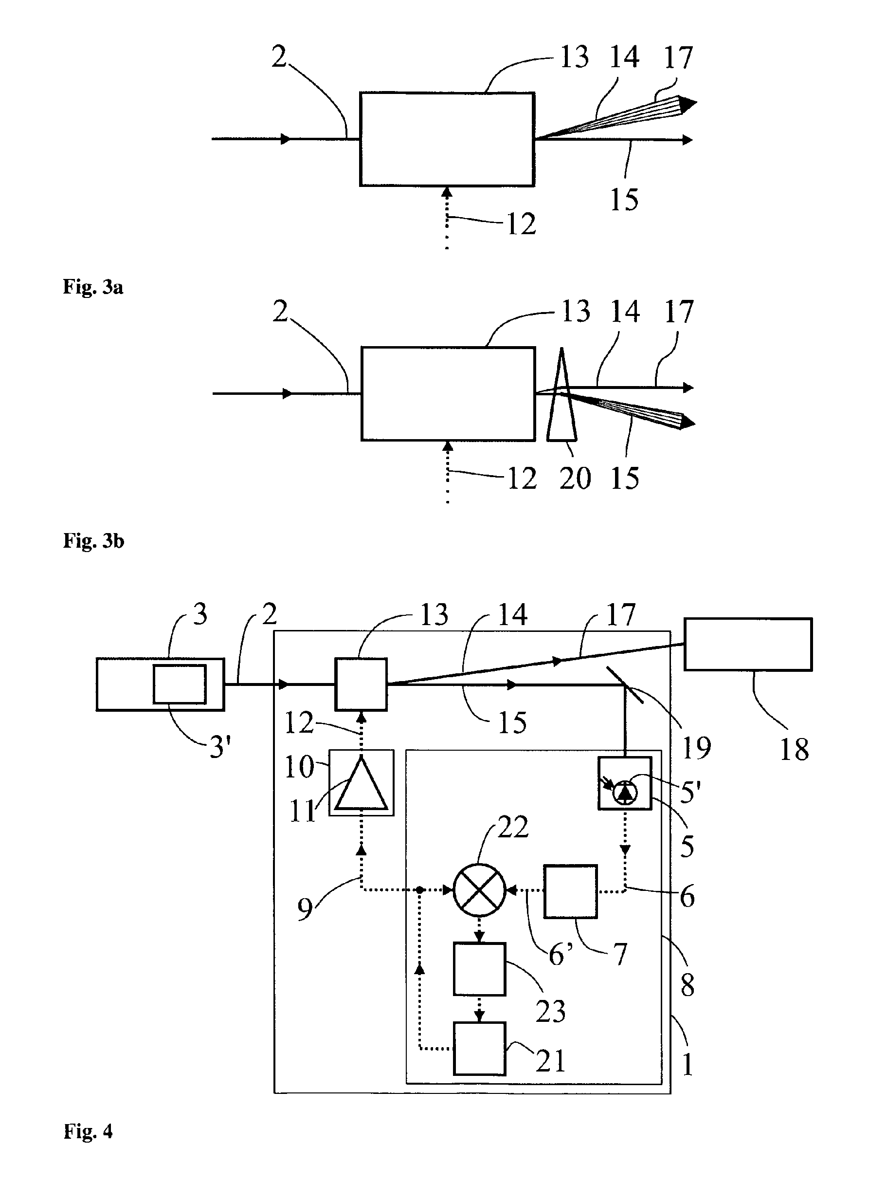 Method and device for generating a self-referenced optical frequency comb