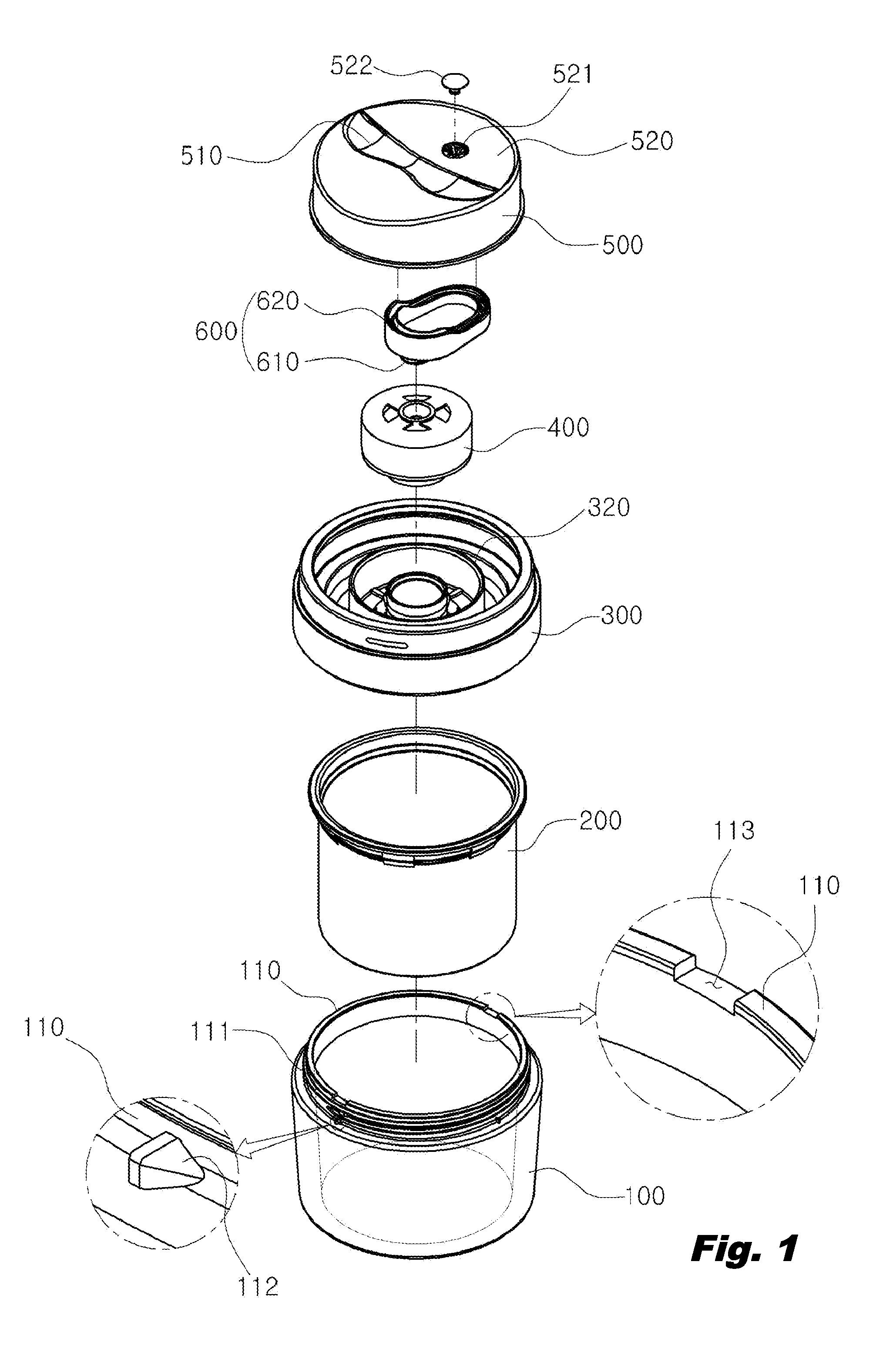 Container Provided with a Vacuum Pump for Cream-Type Cosmetics