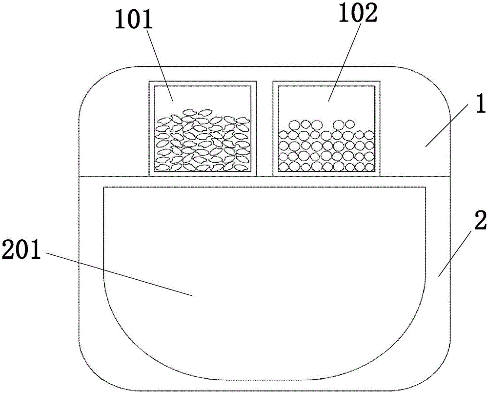 Intelligent feeding electric cooker and working method thereof