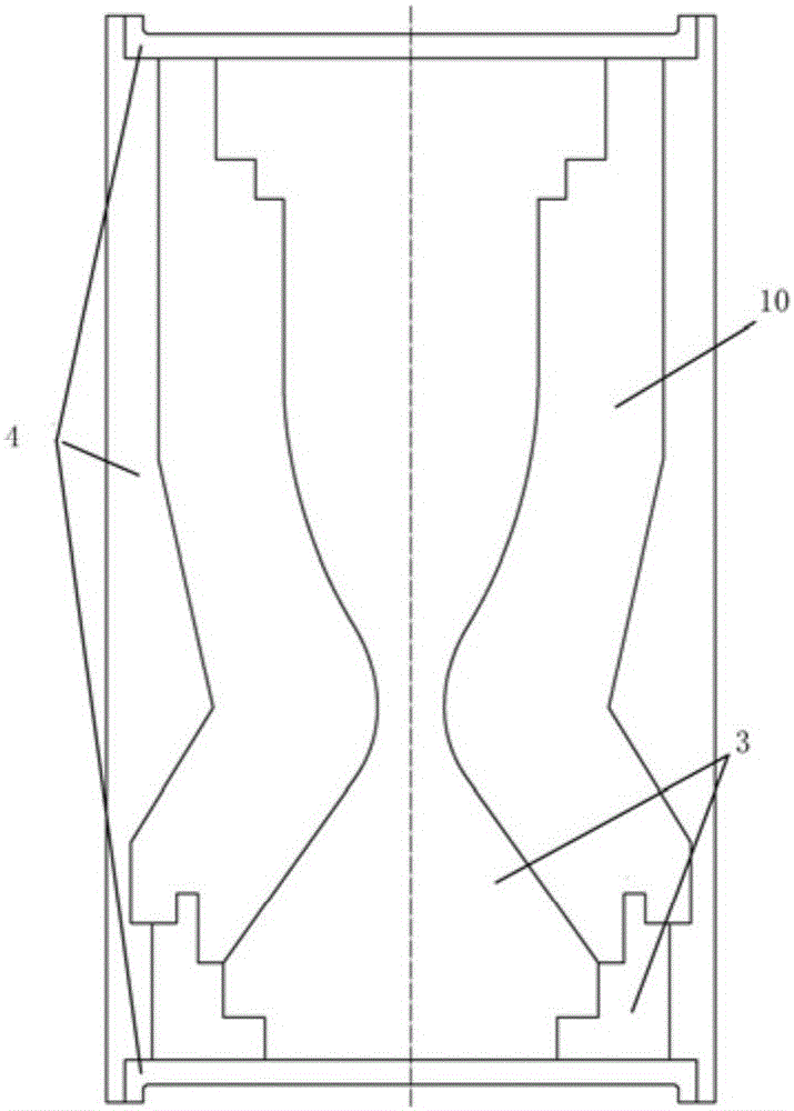 Preparation method for rhenium-iridium combustion chamber