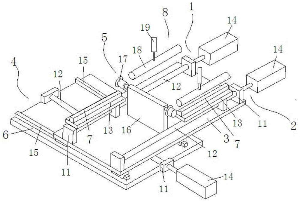 Pad pasting apparatus