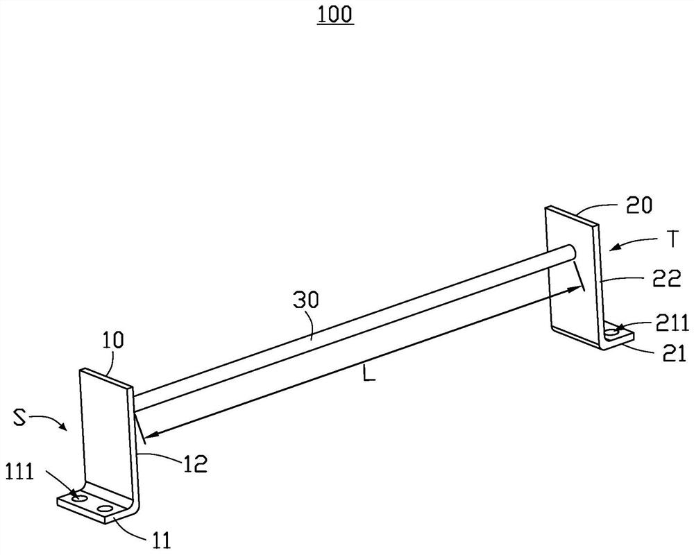 Formwork positioning assembly and formwork combination