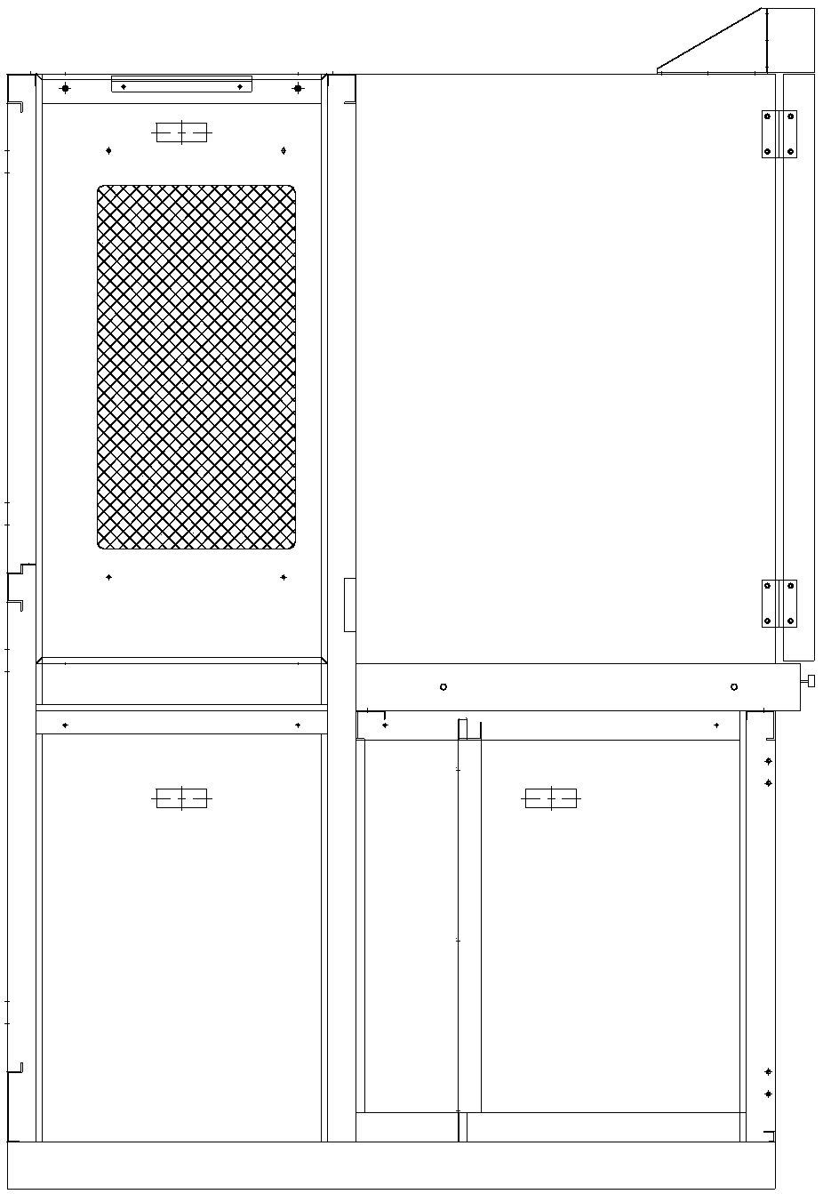 Integrated circuit aging test device