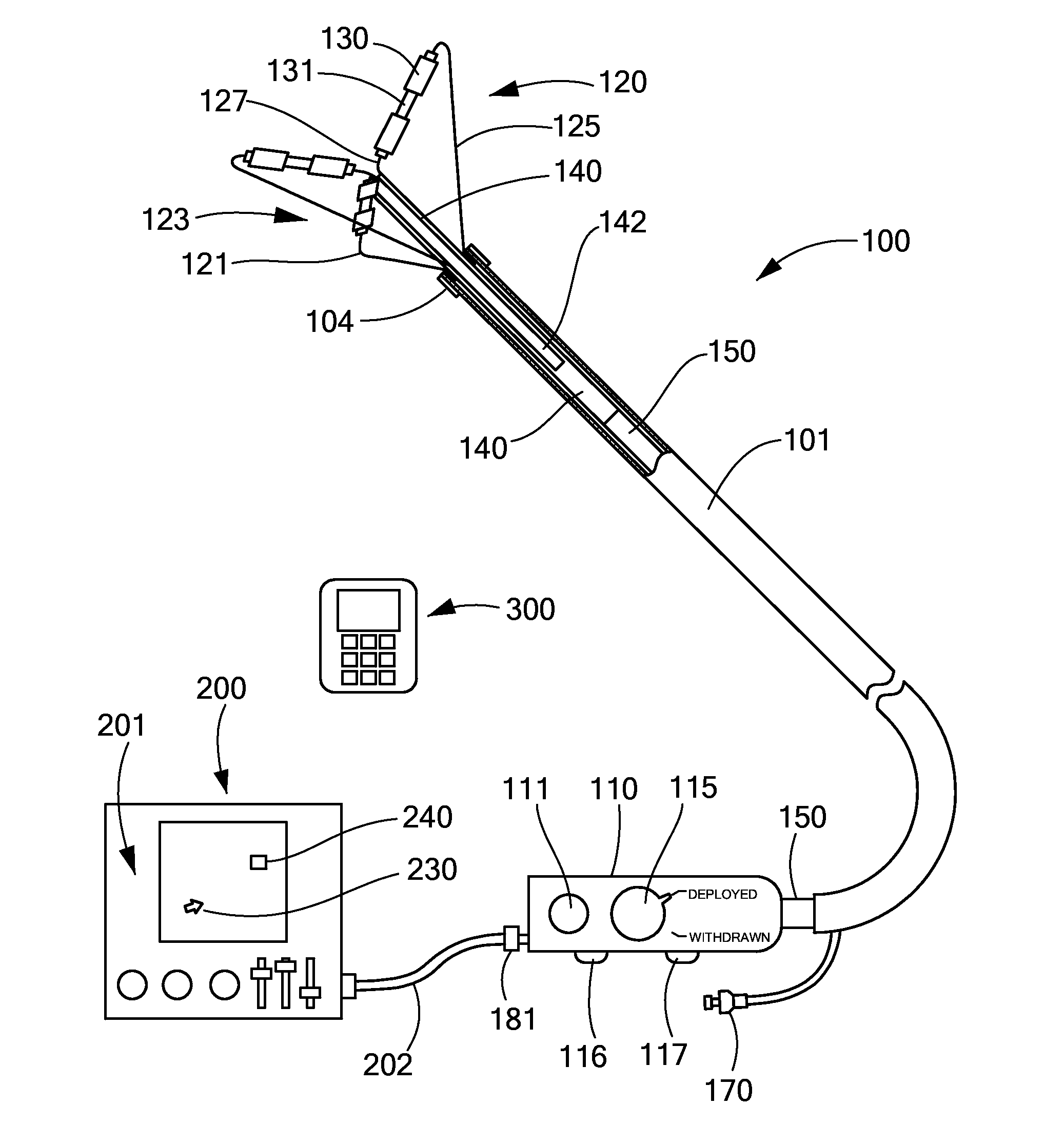 User interface for tissue ablation system