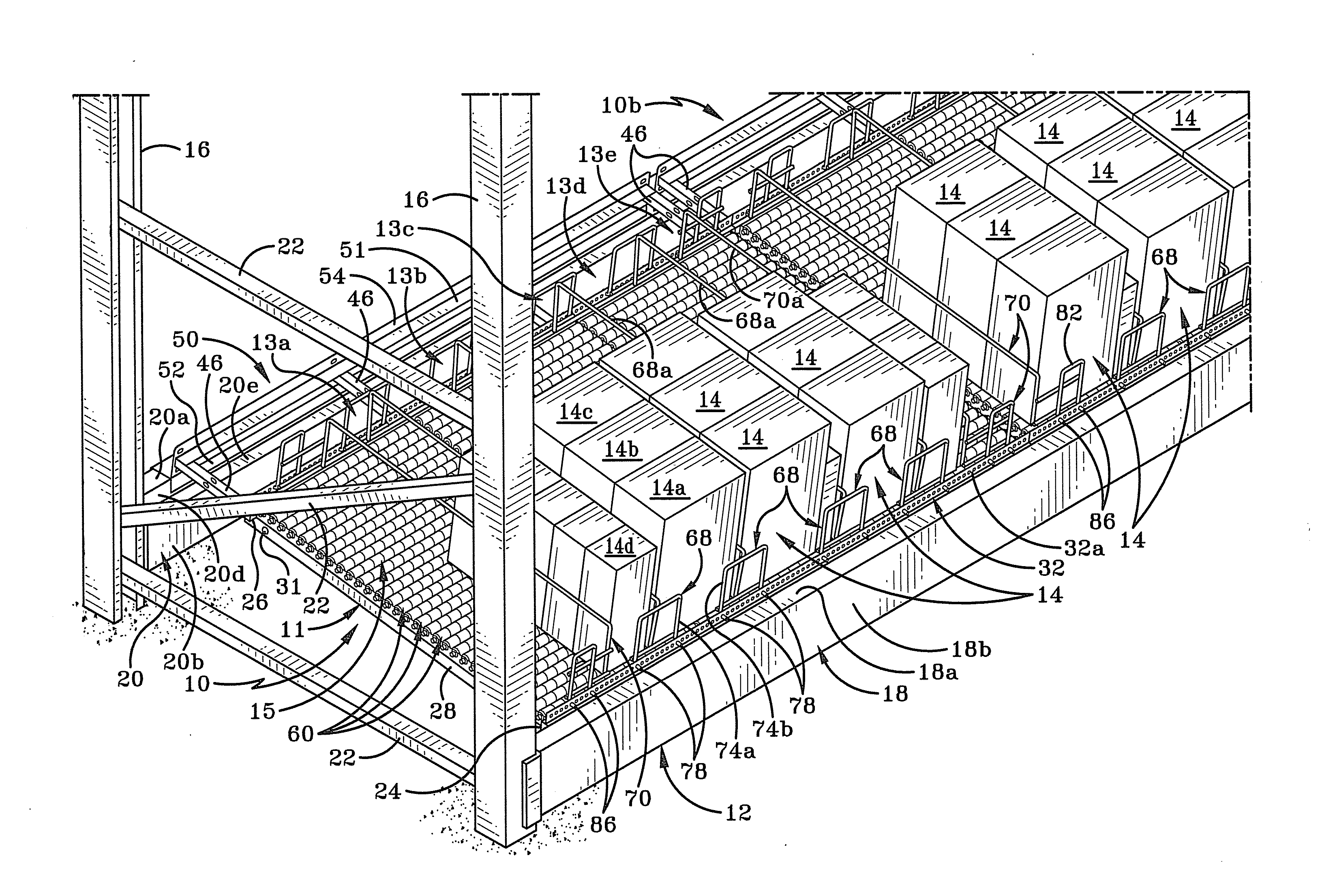 Display assembly with integral roller base