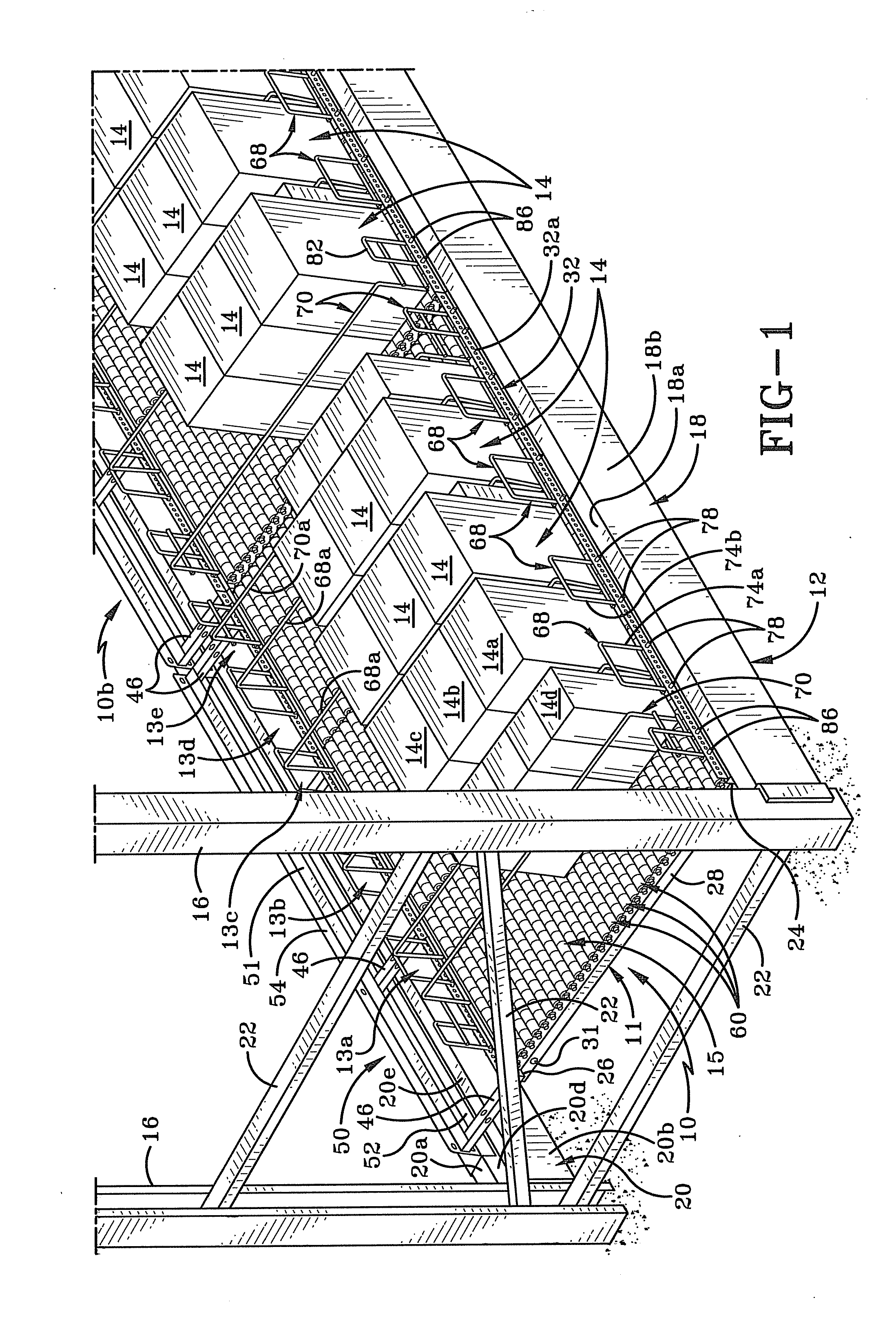 Display assembly with integral roller base