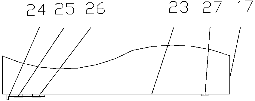 Liquid separating device capable of separating liquid from metal chip materials