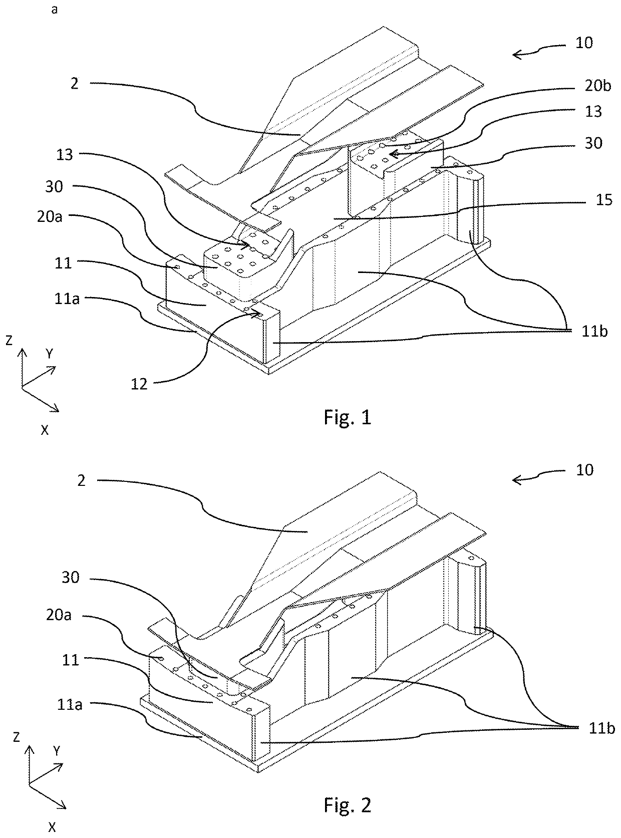 Clamping device with excavation function