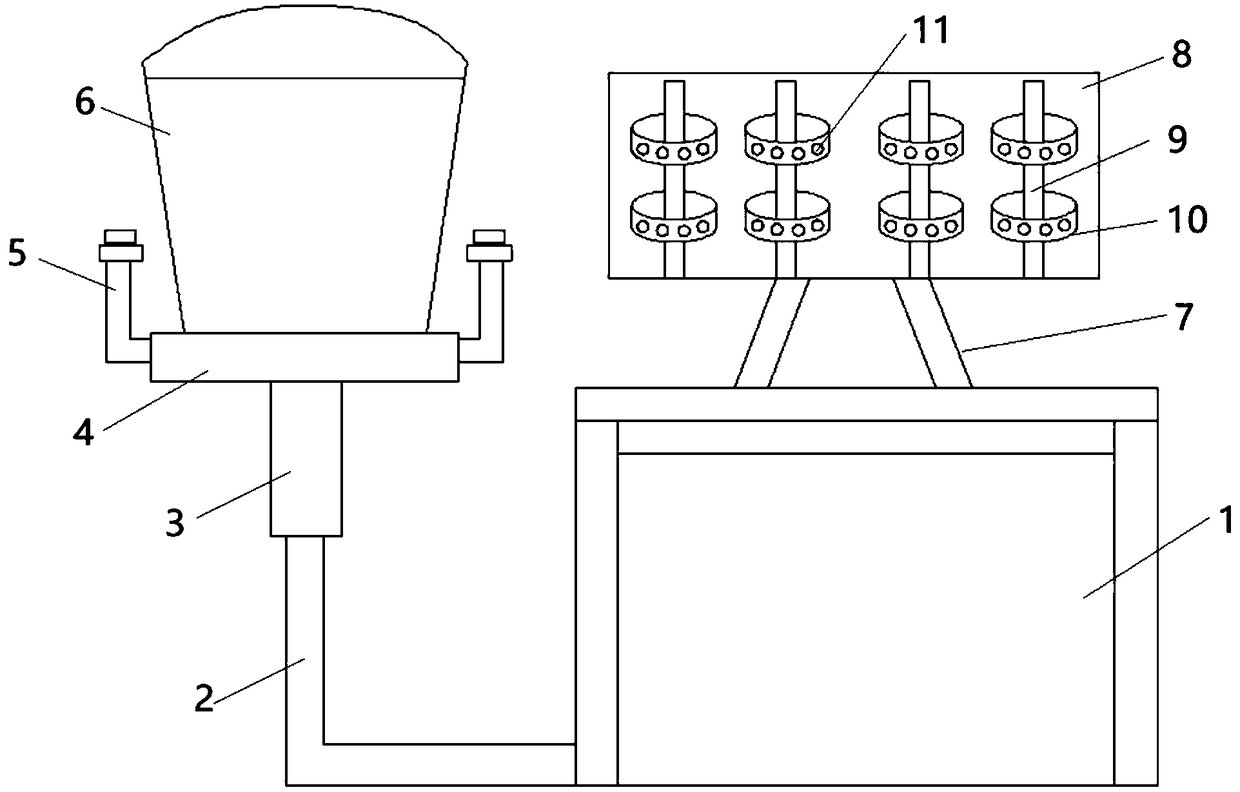 Clinical training massage device for neurology department and use method of device