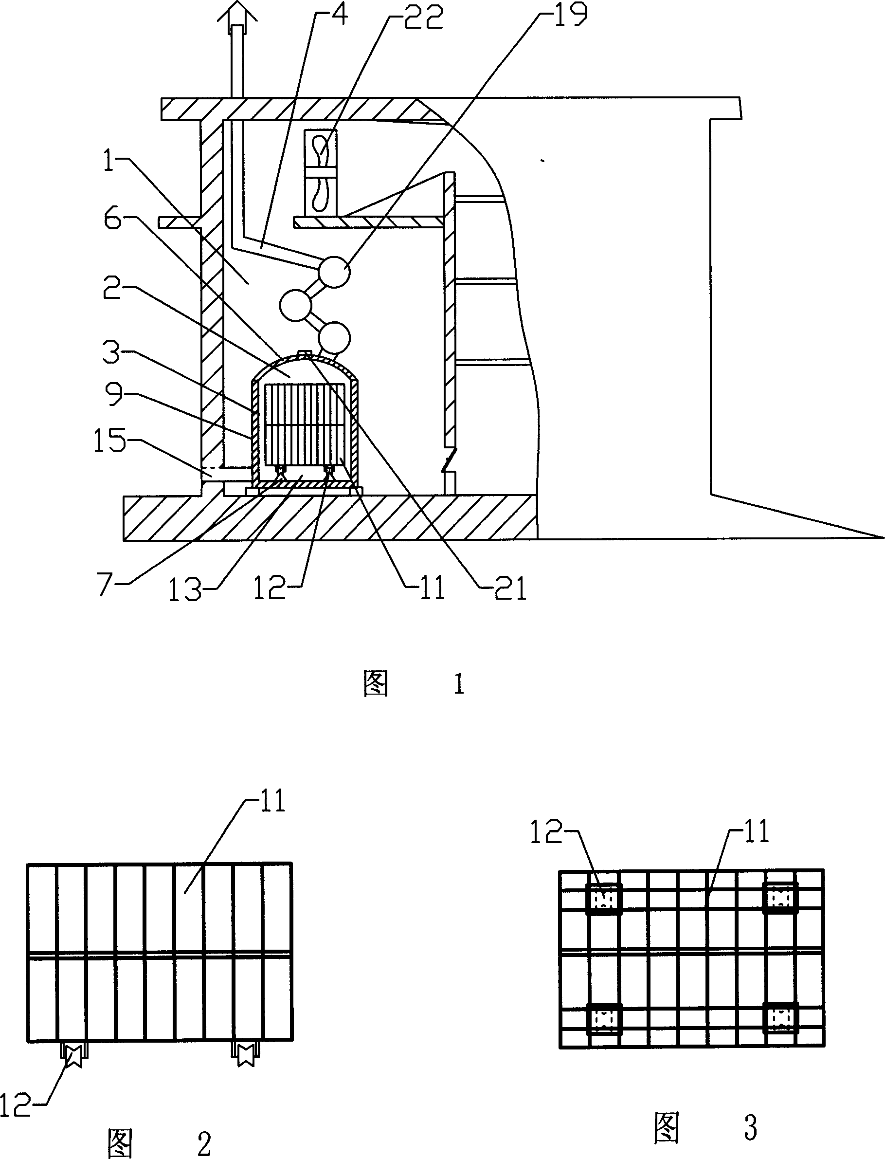 Honeycomb-coal stone for tobacco leaf condensed roasting room and operation method