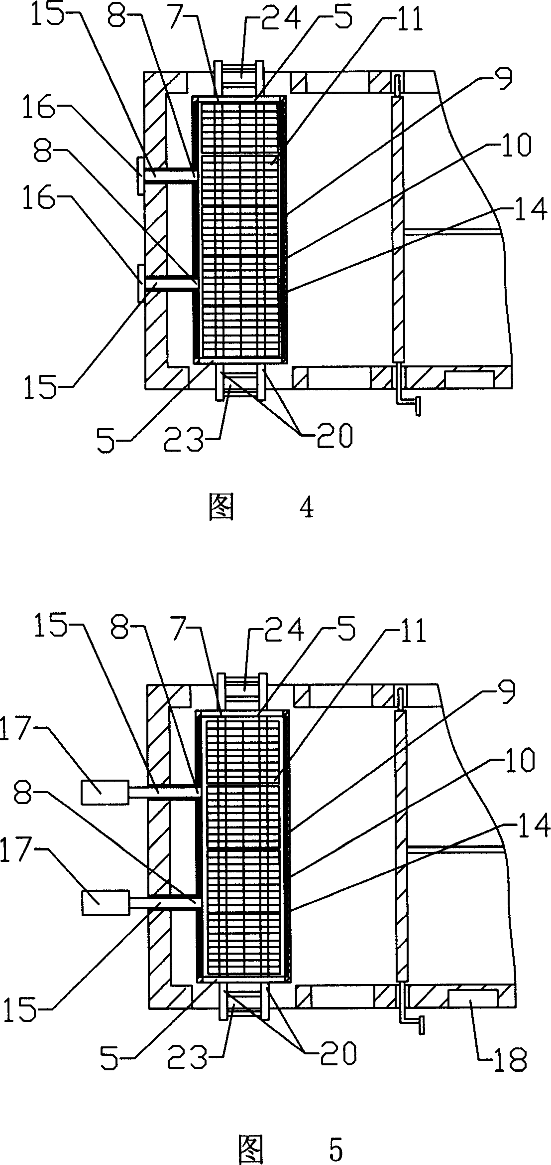 Honeycomb-coal stone for tobacco leaf condensed roasting room and operation method