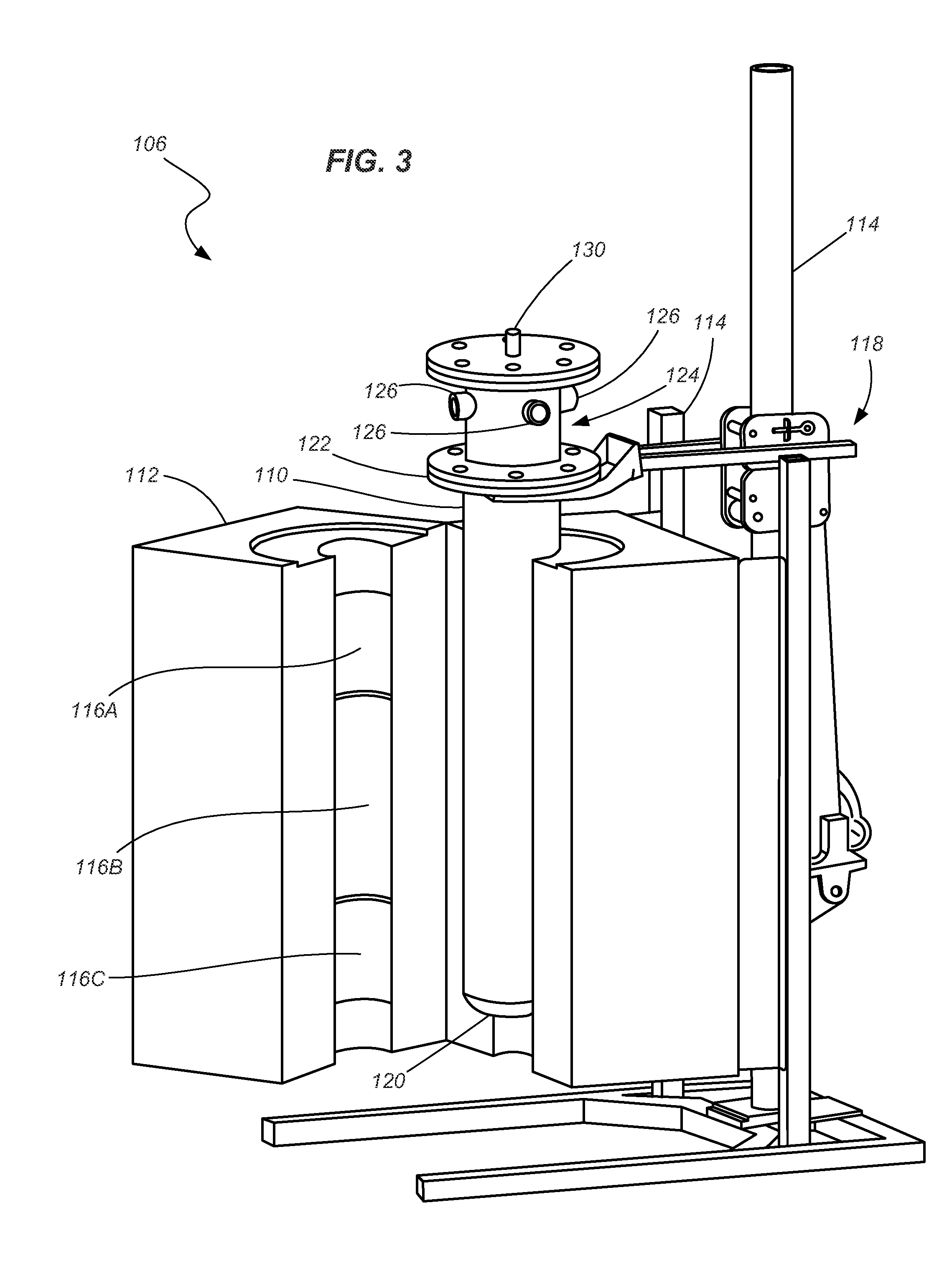 Bell column downtube, reactors utilizing same and related methods