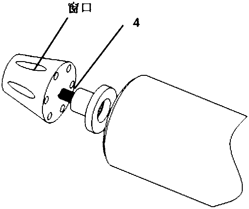 Umbilical cable photoelectric separator of underwater vehicle