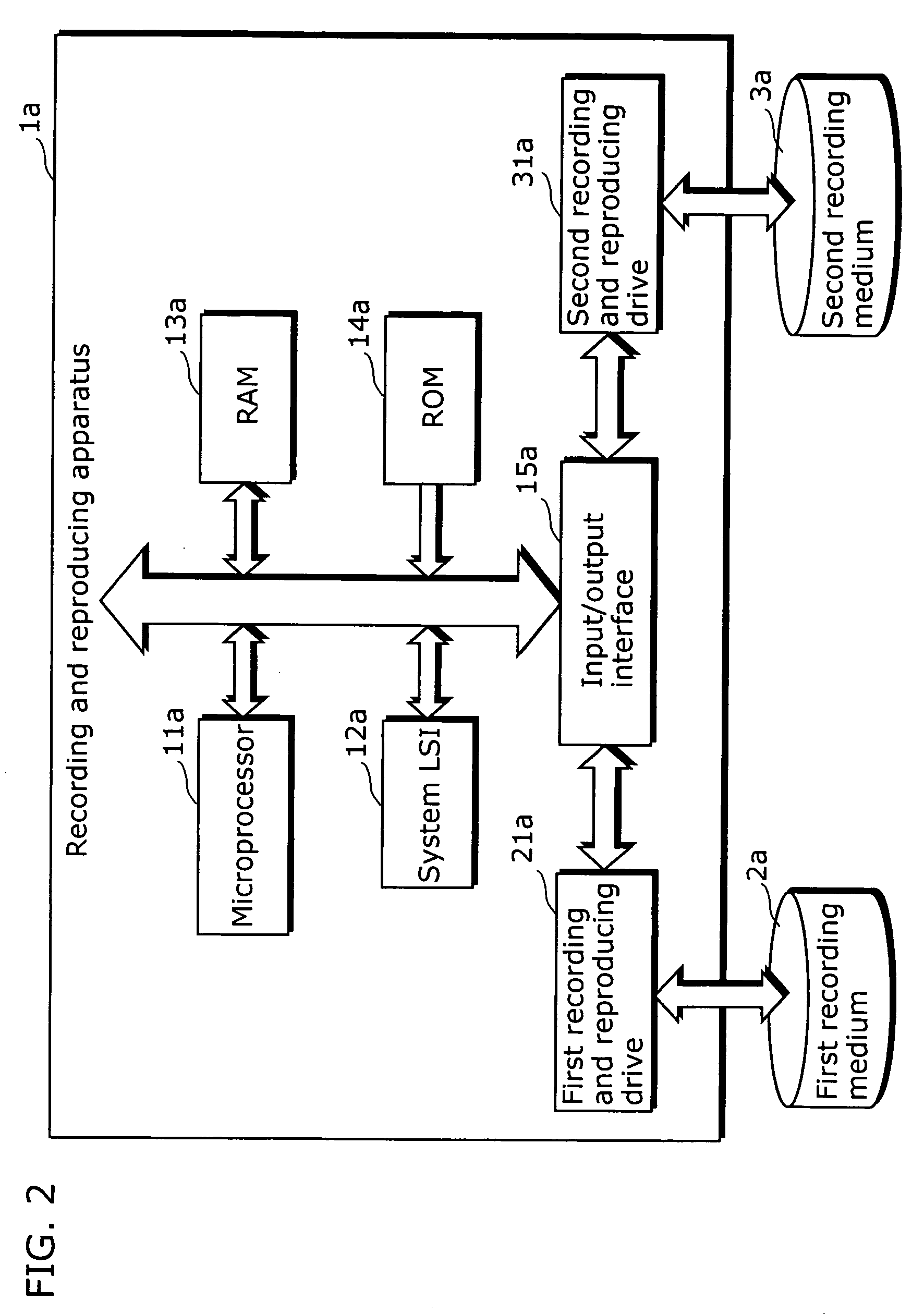 Recording and reproducing apparatus