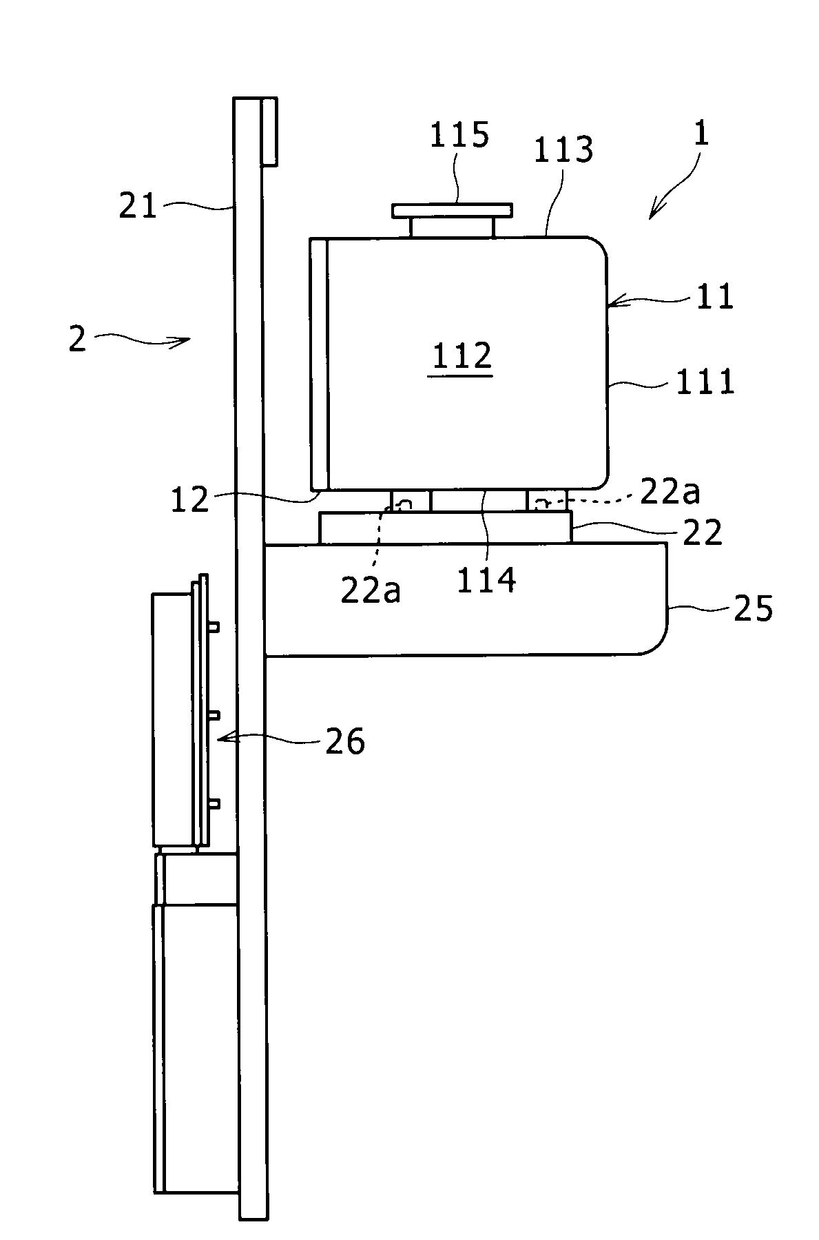 Mapping mechanism, foup and load port