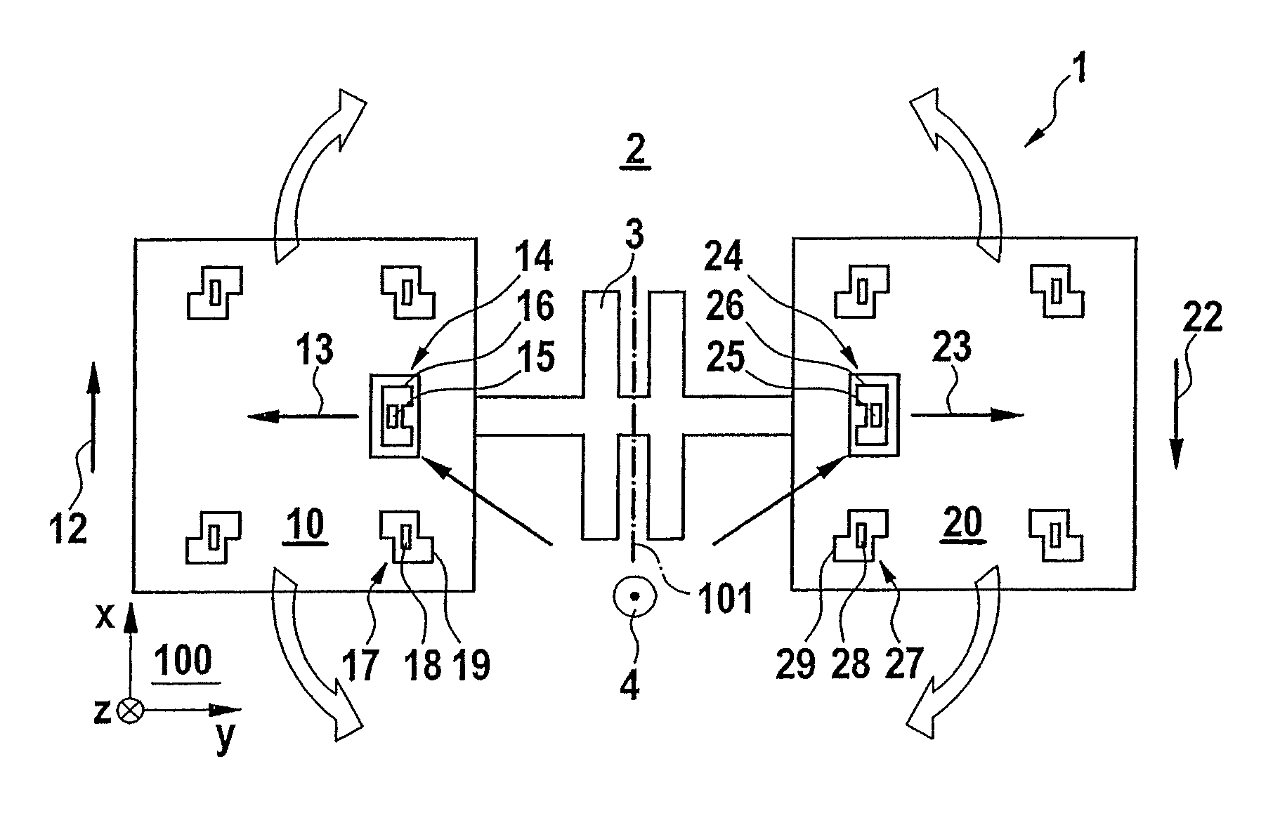 Yaw rate sensor and method for operating a yaw rate sensor