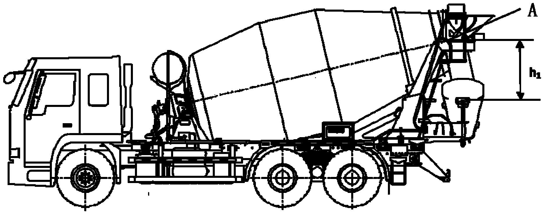 Real-time detection method and real-time detection device of mixer truck unloading flowrate