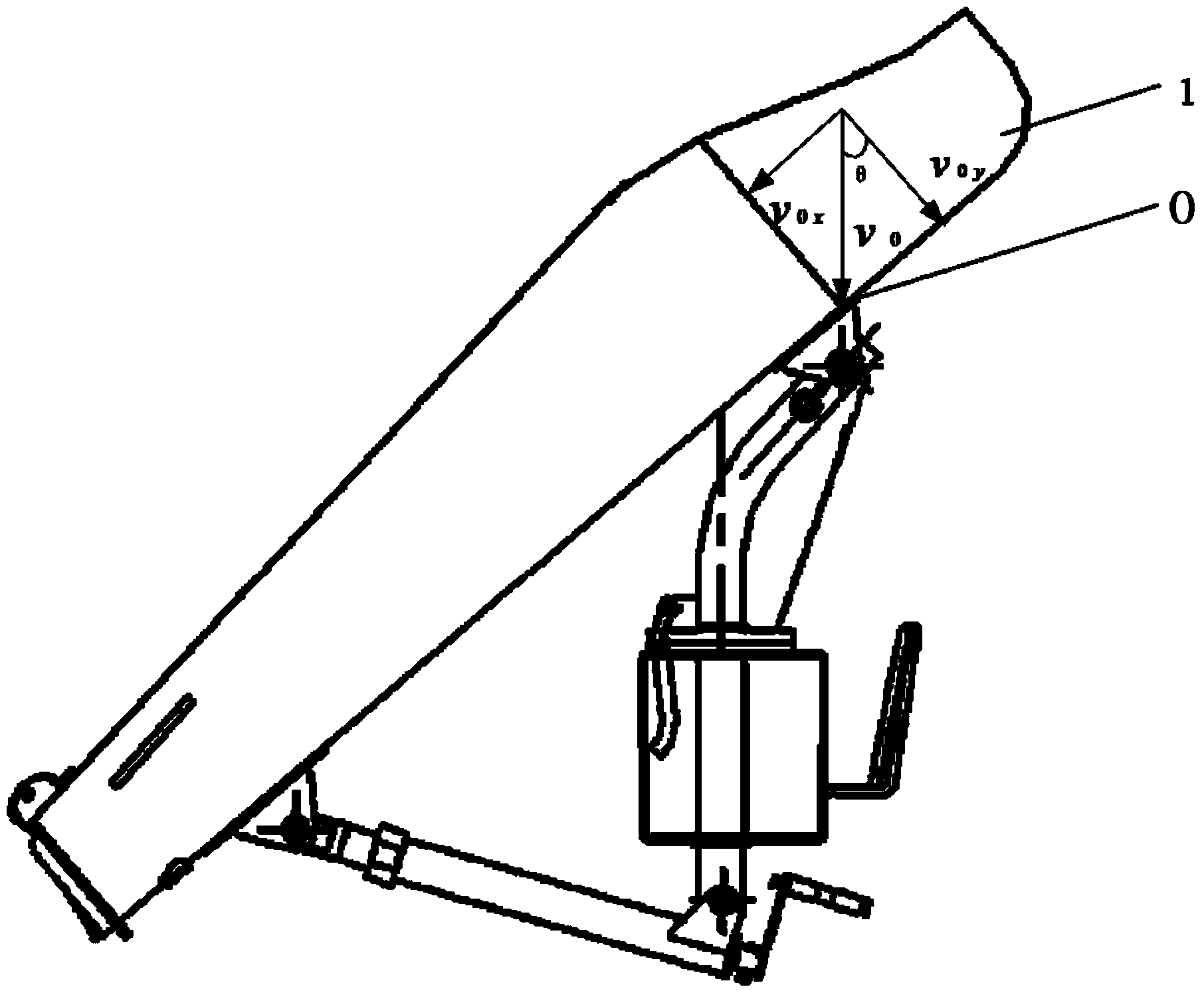 Real-time detection method and real-time detection device of mixer truck unloading flowrate