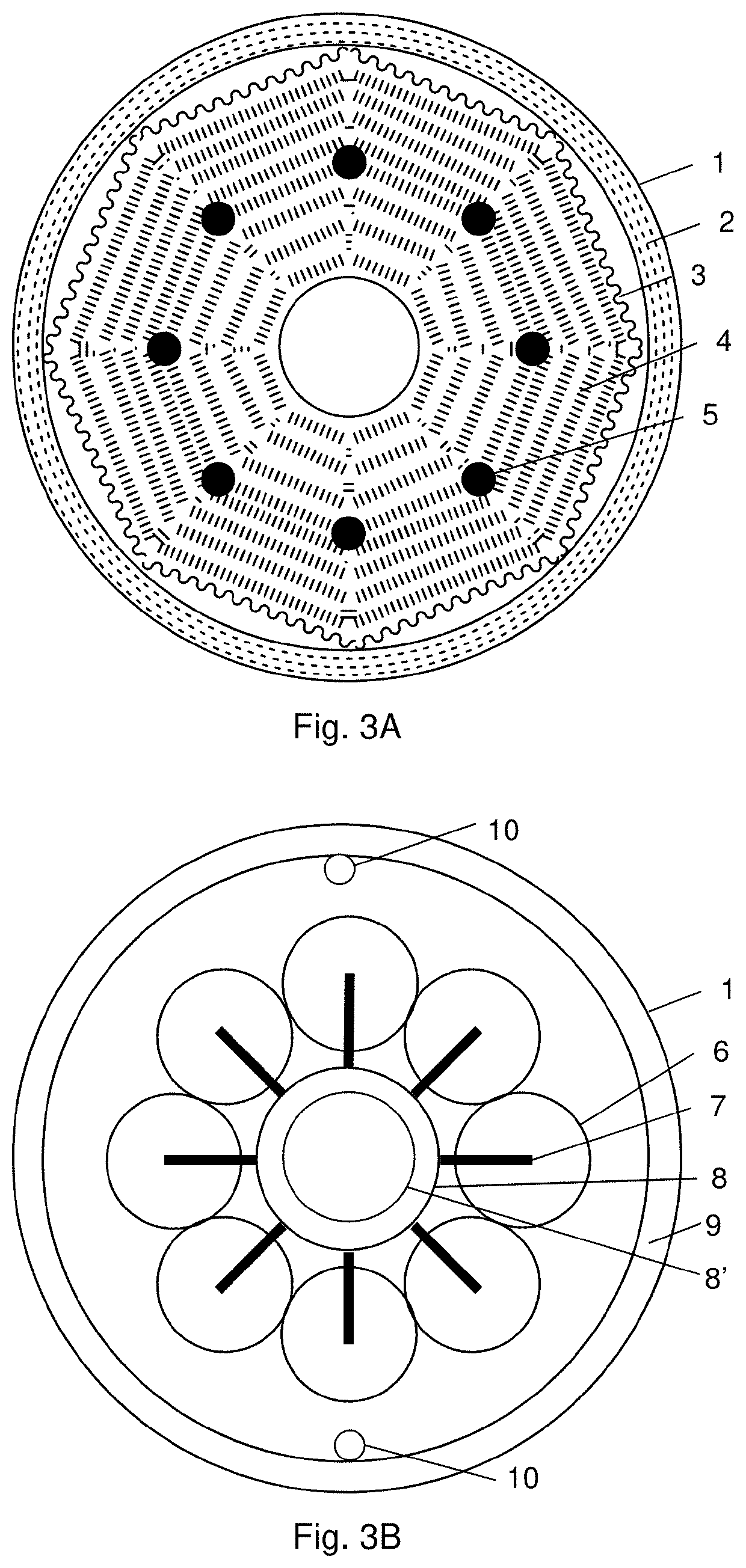 Steerable rotating projectile