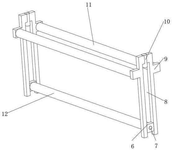 A high-efficiency guide type cotton cleaning device for textile production