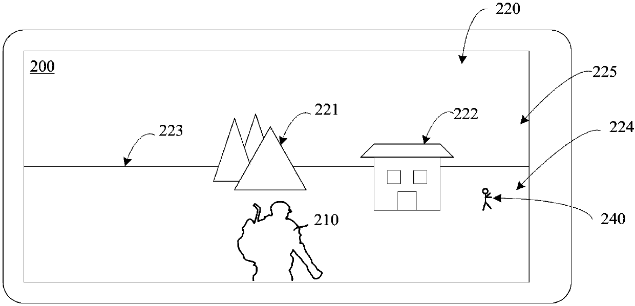 Tag element display method in virtual scene, computer equipment and storage medium