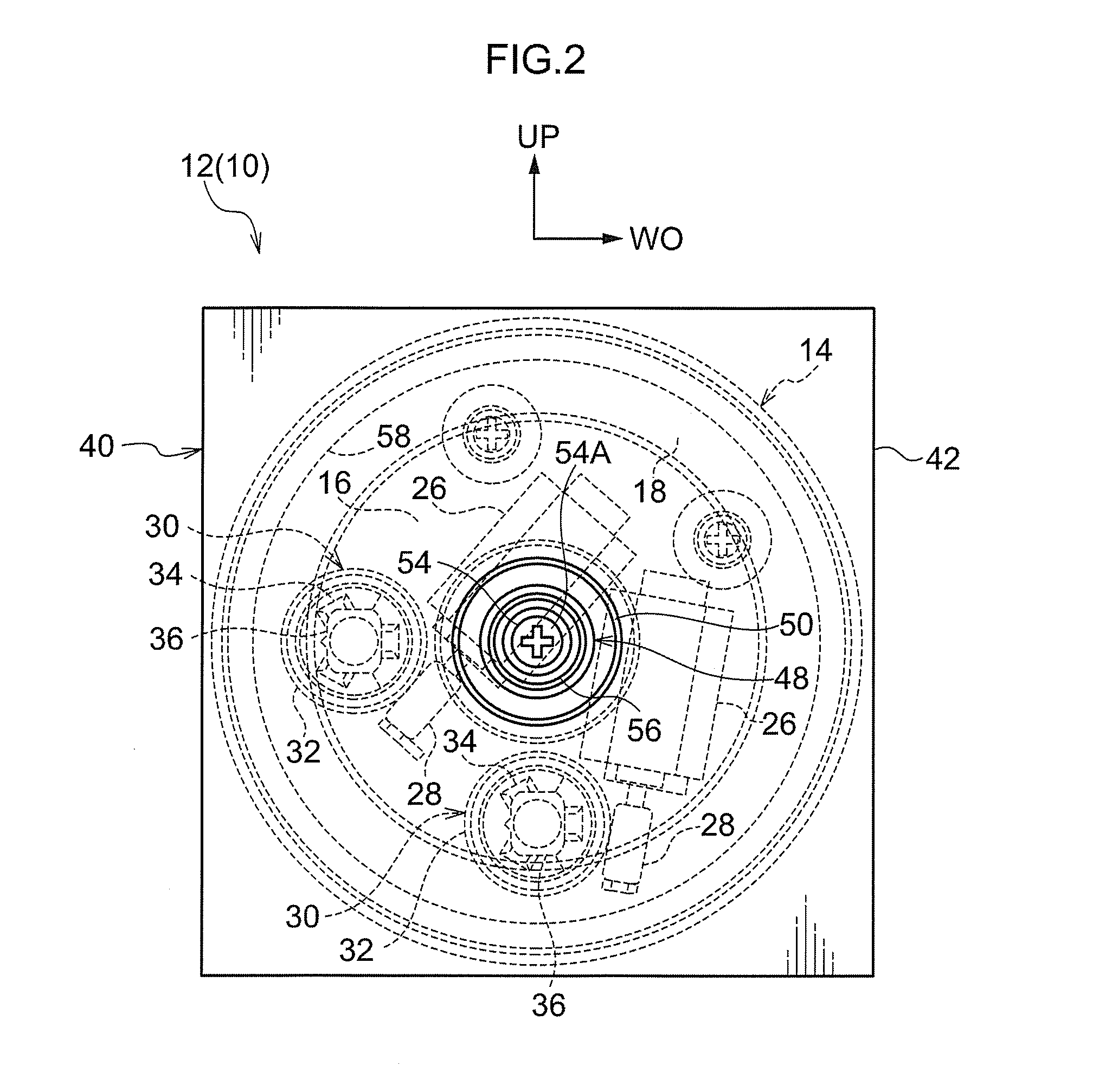 Vehicle mirror apparatus