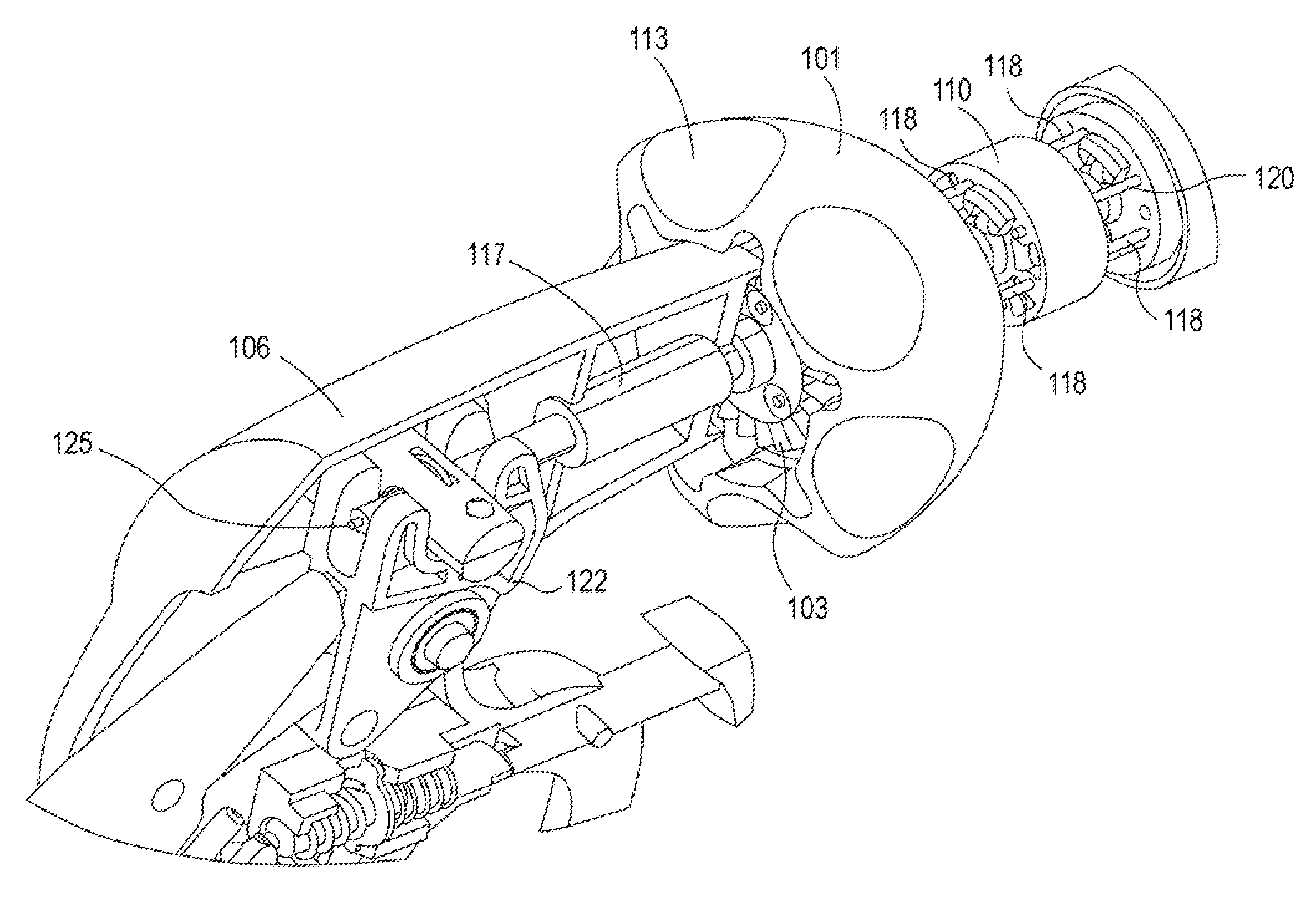 Tool with rotation lock