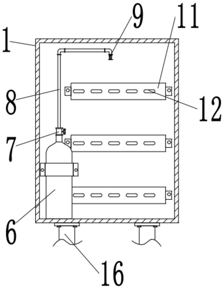 Fireproof anti-seismic alternating-current low-voltage power distribution cabinet