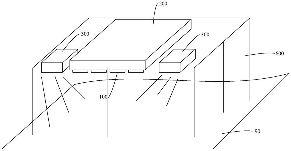 UV LED light source device