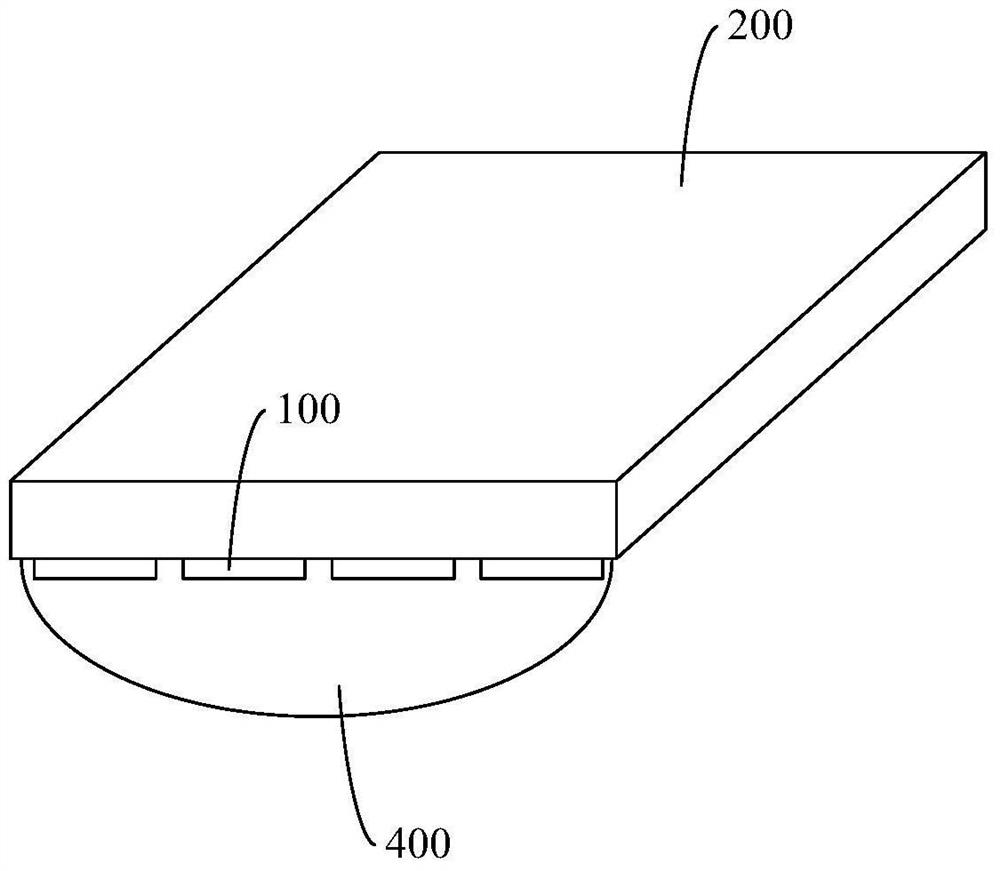 UV LED light source device